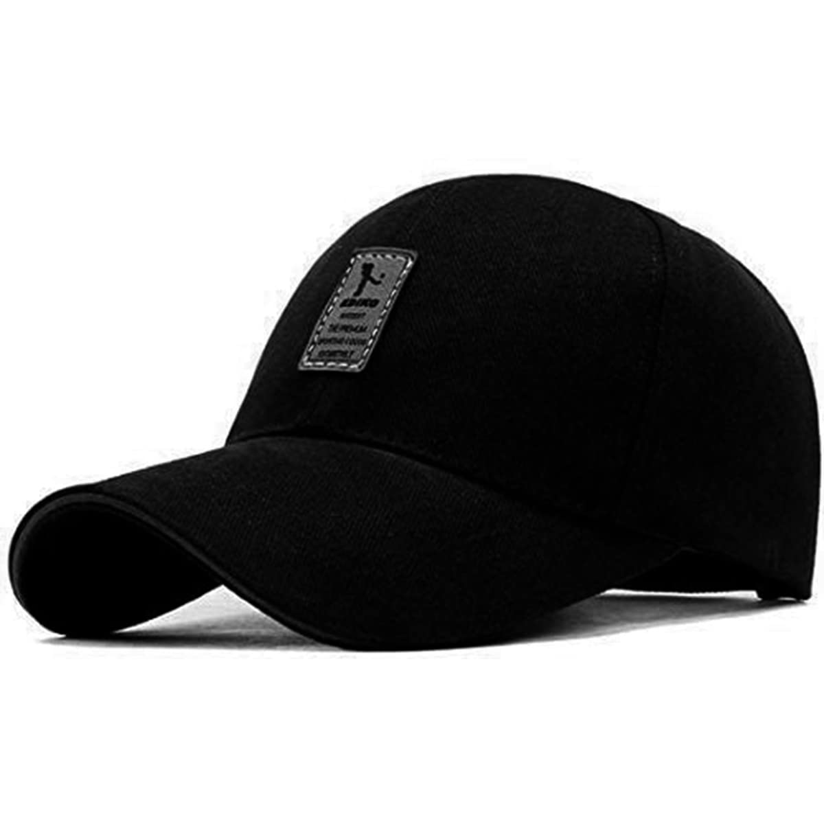 Buy INFISPACE® Unisex Cotton Ediko Baseball Cap (Pack of 1) (Black